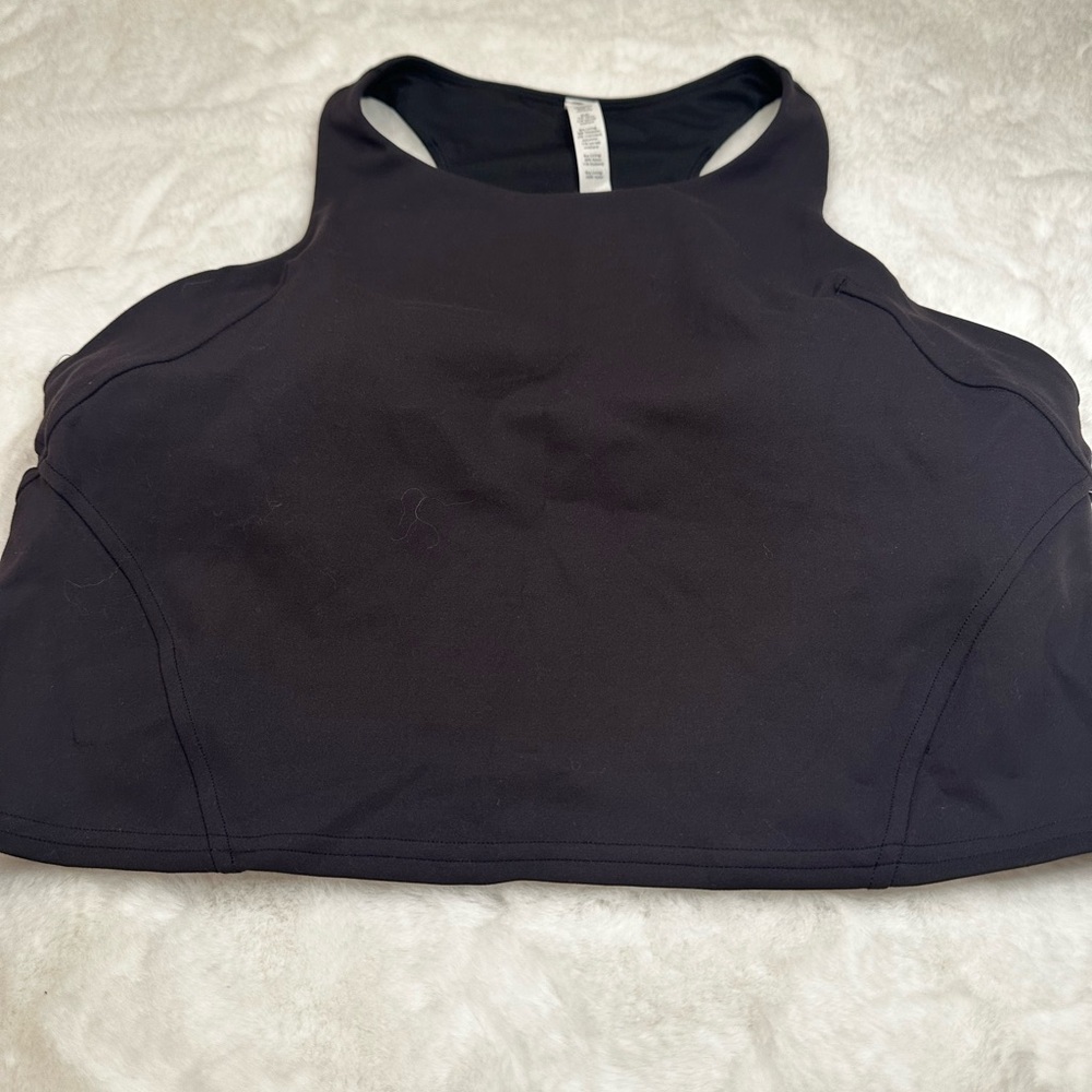 lululemon athletica Black High-Neck Sports Bra